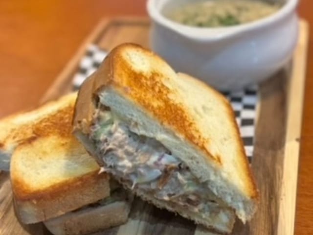 Wahoo Tuna Melt.