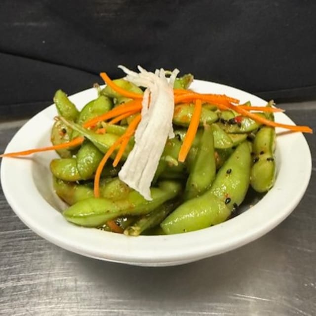 Spicy Edamame.