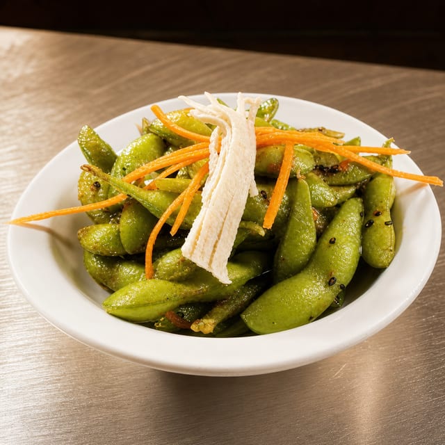 Spicy Edamame.