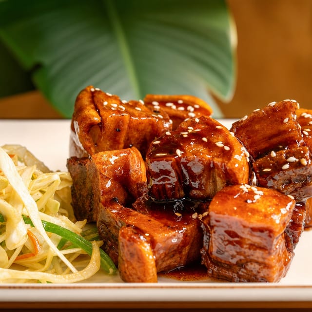 Pork Belly Bites.